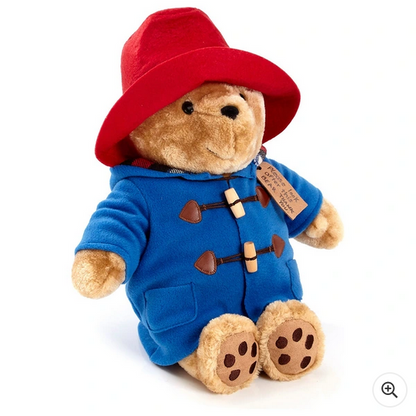 Velký klasický plyšový medvídek Paddington 30 cm