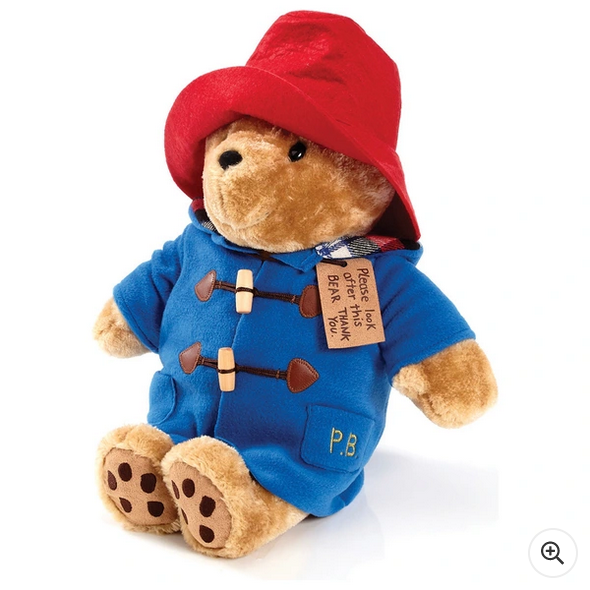 Large Classic Cuddly Paddington 30cm Plush Bear