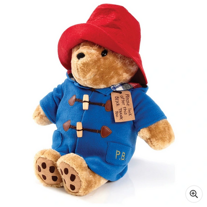 Velký klasický plyšový medvídek Paddington 30 cm
