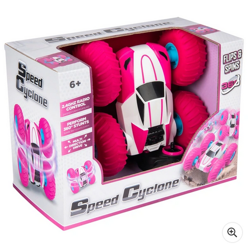 Dálkové ovládání Pink Speed ​​Cyclone Car 