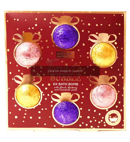 Sence Collection Gift Set Bath Bombs 6x45g Timeless Memories