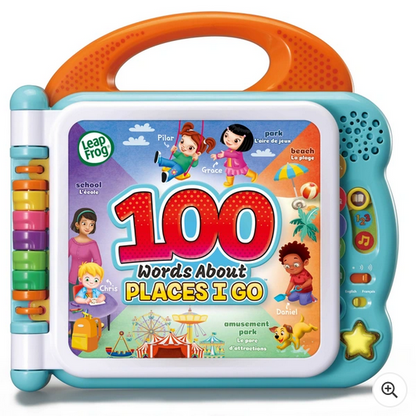 Kniha LeapFrog 100 slov o místech, kam chodím