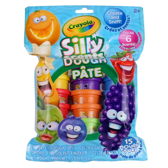 Silly Scents Dough Party Pack 15 Dough Tubs 6 Scents