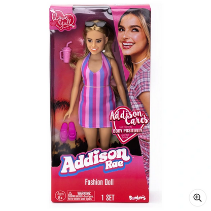 Addison Rae 28 cm Beach Fashion Doll Sun-Kissed Style