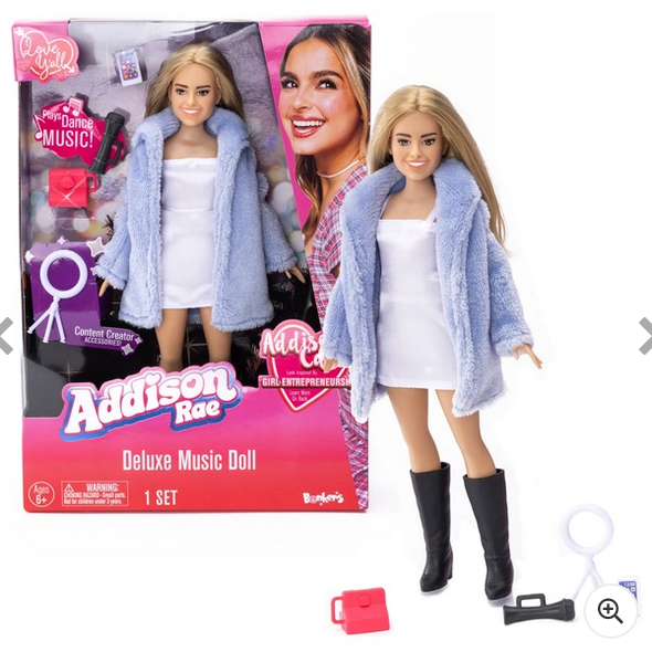 Addison Rae Deluxe Music Fashion Doll