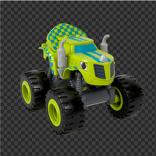 Load image into Gallery viewer, Blaze &amp; The Monster Machines Racing Flag Zeg