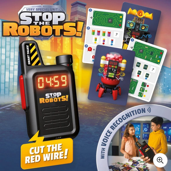 Stop the Robots Board Game