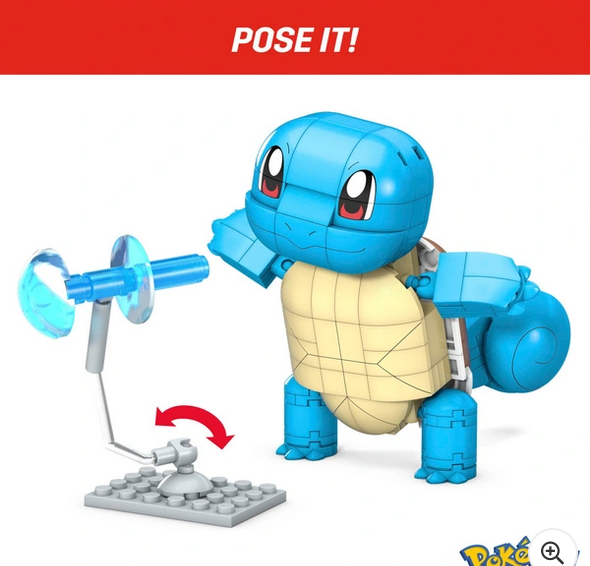 Pokémon Squirtle Mega Building Set By Mega Construx