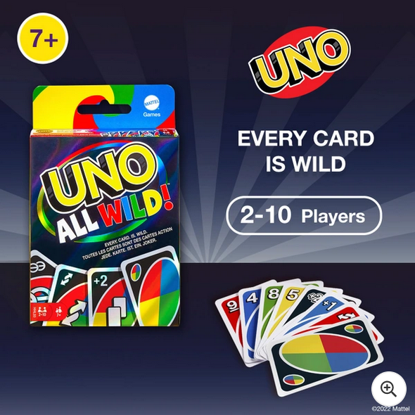 UNO All Wild Card Game