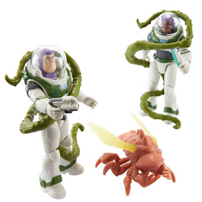 Lightyear Hostile Planet Pack 3 Figures Plus 6 Accessories