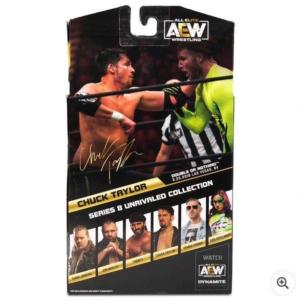 AEW 16.5cm Unrivaled Collection Figure - Chuck Taylor