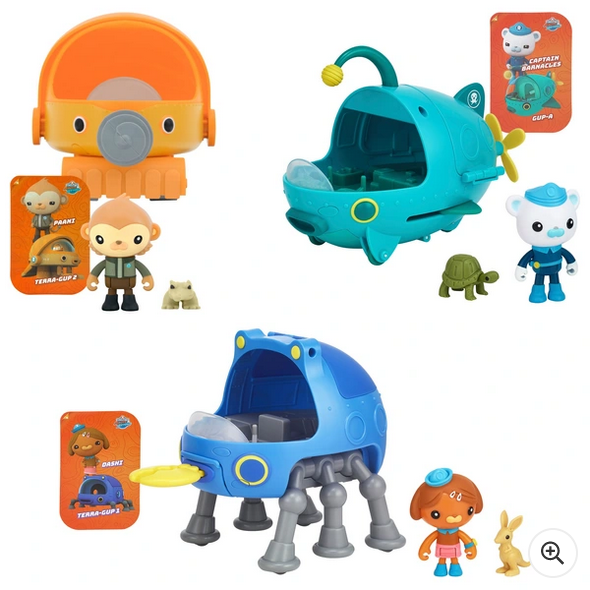 Octonauts Series 2 Figure & Vehicle Panni & Terra Gup 2