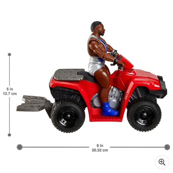 WWE Wrekkin' Slam N Spin ATV Vehicle with Big E Figure