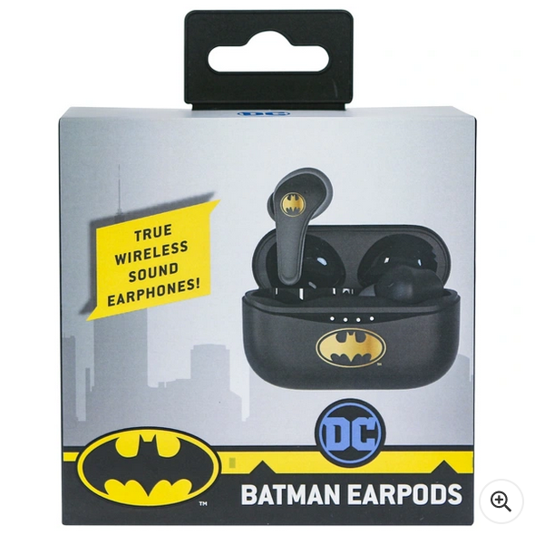 Batman DC True Wireless Bluetooth Earbuds Black