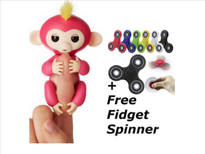 FingerFun Pink Monkey