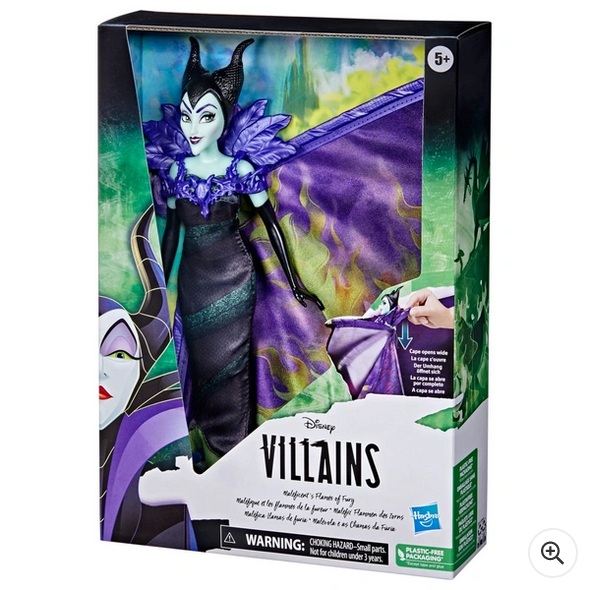 Villains Maleficent's Flames of Fury Fashion Doll