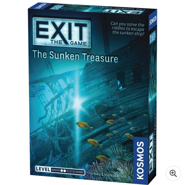 Exit: The Sunken Treasure Game The Escape Room Game You Can Play At Home