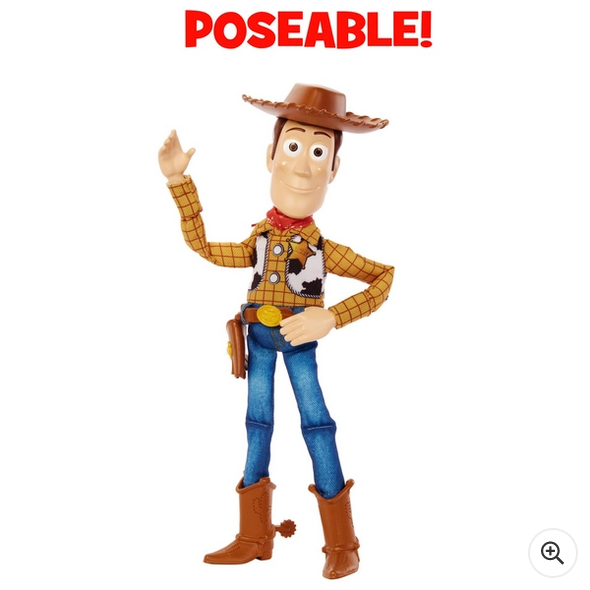 Disney Pixar Toy Story Roundup Fun Talking Woody Doll