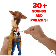 Load image into Gallery viewer, Disney Pixar Toy Story Roundup Fun Talking Woody Doll