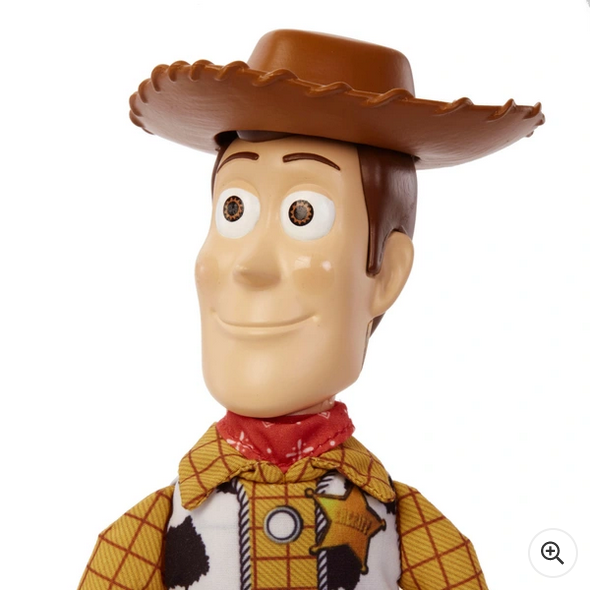 Disney Pixar Toy Story Roundup Fun Talking Woody Doll