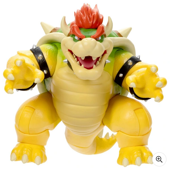 Nintendo Super Mario Movie 18cm 'Fire Breathing' Bowser Figure