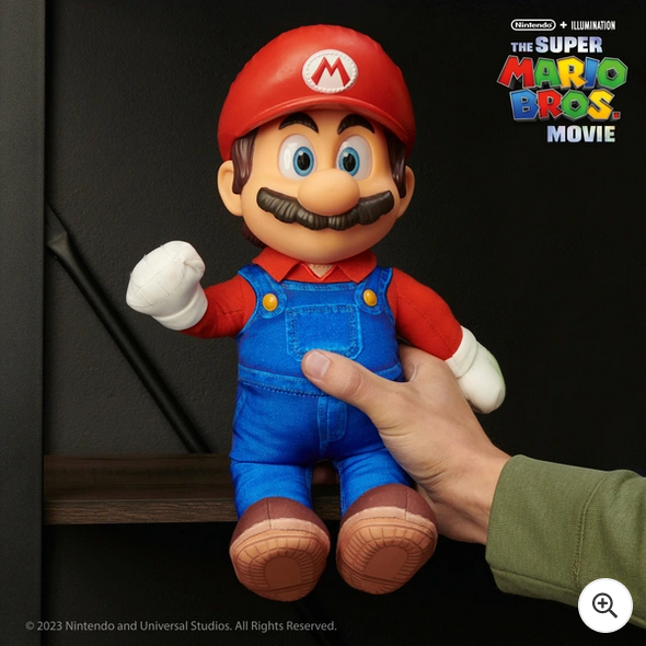 Nintendo Super Mario Movie 35cm Mario Plush