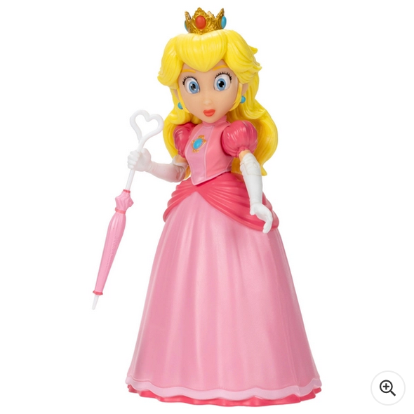 Nintendo Super Mario Movie Figure - Princess Peach with Umbrella