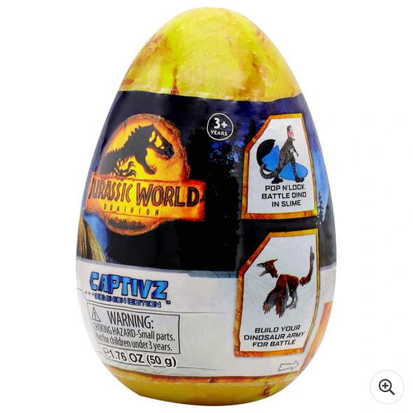 Jurassic World: Captivz Slime Egg Dominion Edition 1 Supplied