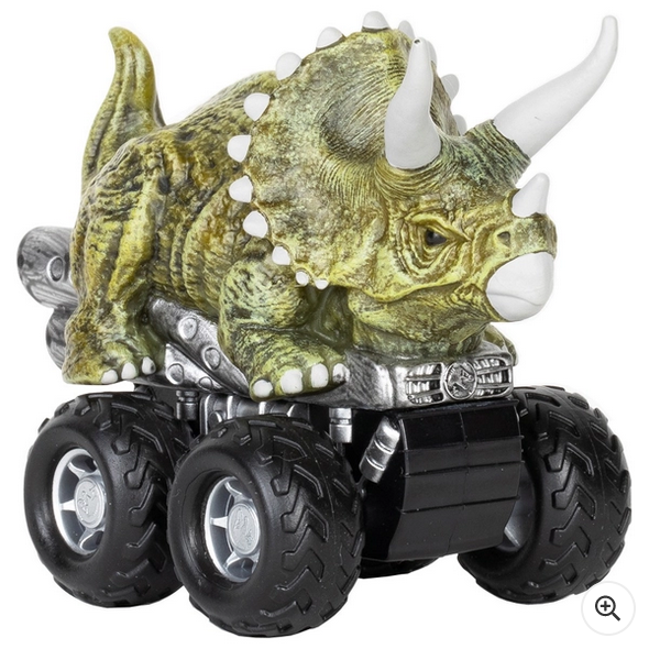Jurassic World Zoom Riders Pull-Back Powered Car