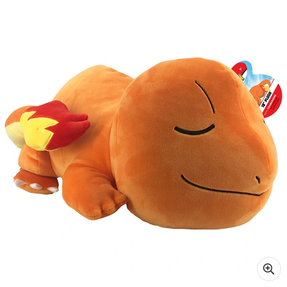 Sleeping Charmander Pokémon 46cm Plush