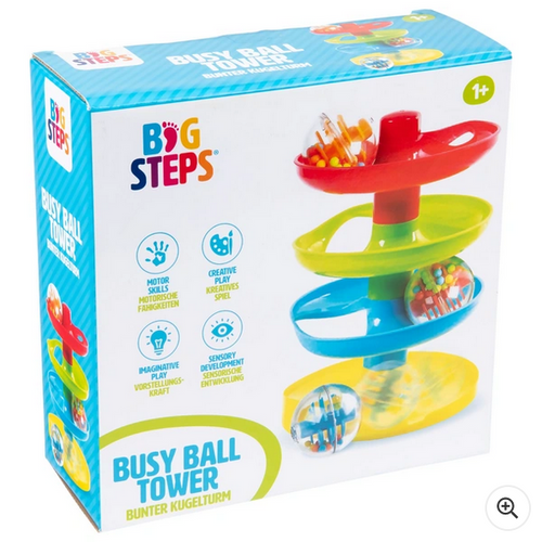 Big Steps Busy Ball Tower Toy