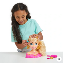 Načíst obrázek do prohlížeče Galerie, Sparkle Girlz Princess Hair Styling Head By ZURU