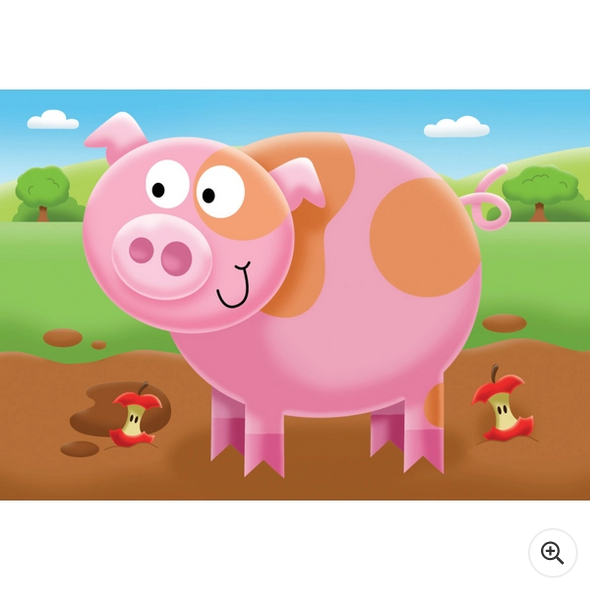 Ravensburger My First Puzzle: On the Farm with Oink, Moo, Cluck and Baa