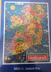 Ireland Map 500 Piece Puzzle