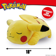 Načíst obrázek do prohlížeče Galerie, Spící Pikachu Pokémon 45cm Plyšový