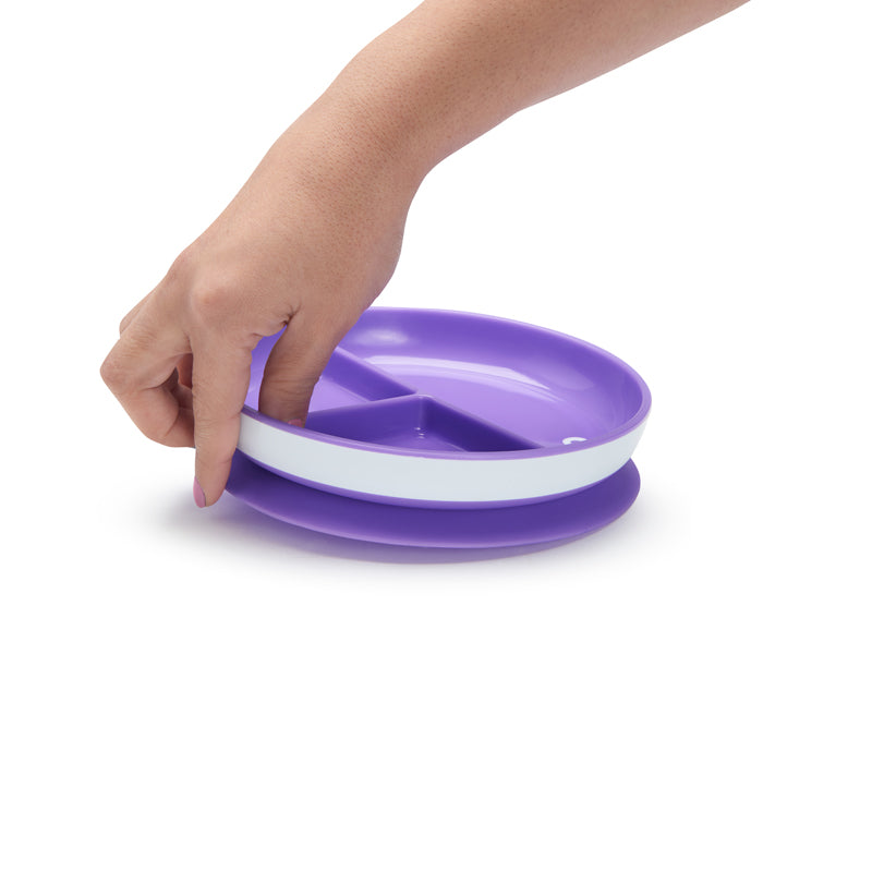 Munchkin Stay Put Suction Plate Purple