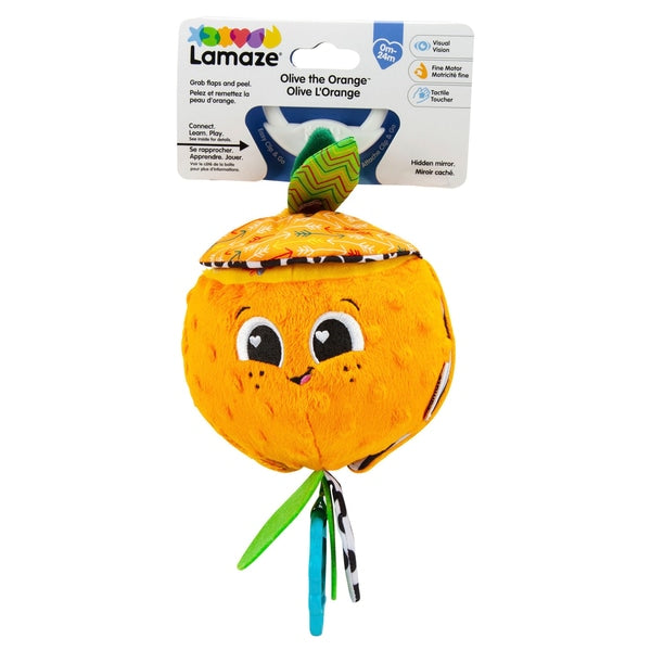 Lamaze Olive the Orange Clip & Go Toy