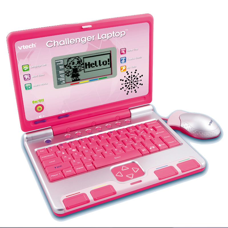 Laptop VTech Challenger růžový