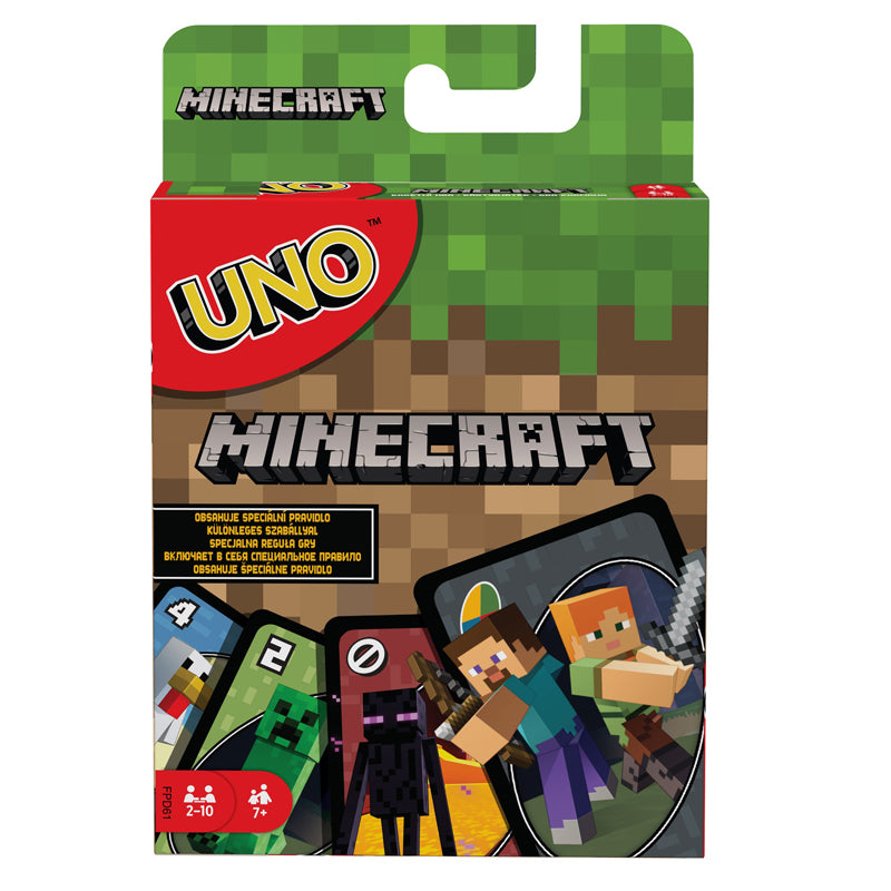 Uno karetní hra Minecraft