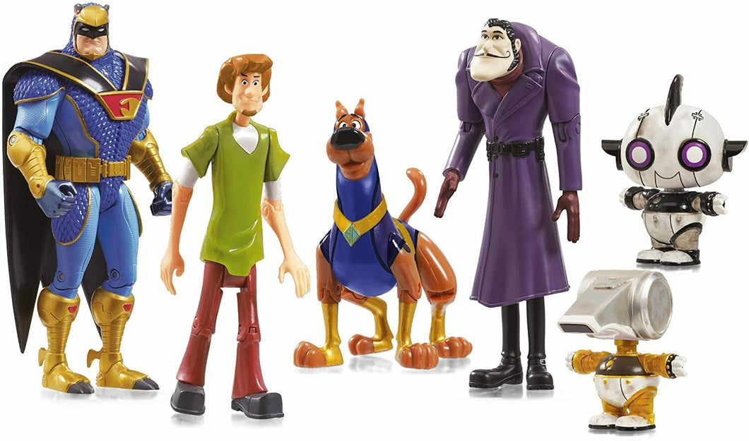 Sada 6 kloubových figurek ScoobyDoo SCOOB, balení 5