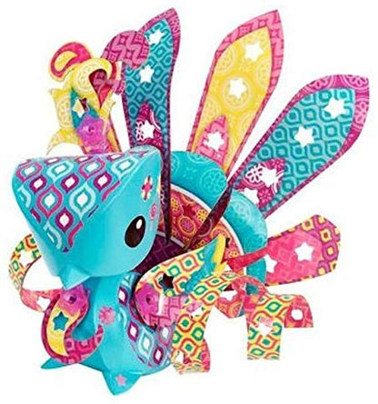 AmiGami Blue Peacock And Star Punch Creative Toy