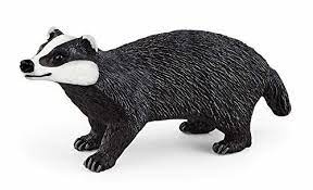 Schleich Badger Animal Figure