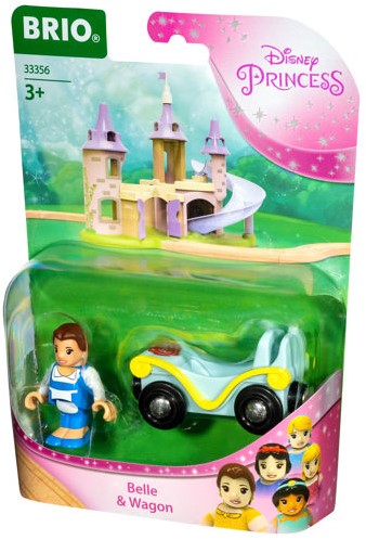 Brio Disney Princess Belle And Wagon