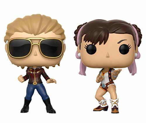 Funko Pop Marvel Captain Marvel vs Chun-Li 2 Figure Pack