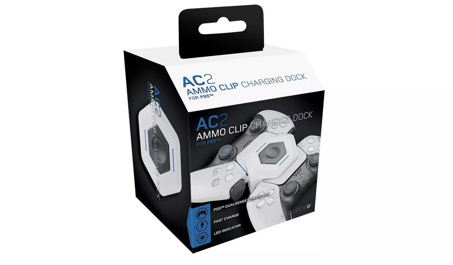 Gioteck AC-2 Ammo Clip Charging Dock for PS5