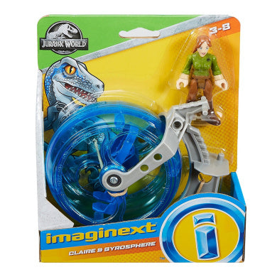 Imaginext Claire And Gyrosphere Action Figure