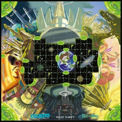 Cluedo Rick and Morty Family Board Game