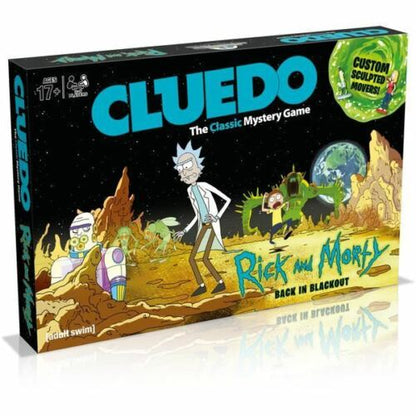 Cluedo Rick and Morty Family Board Game