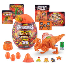 Načíst obrázek do prohlížeče Galerie, Smashers Mega Light up Dinosaur s více než 25 překvapeními od ZURU