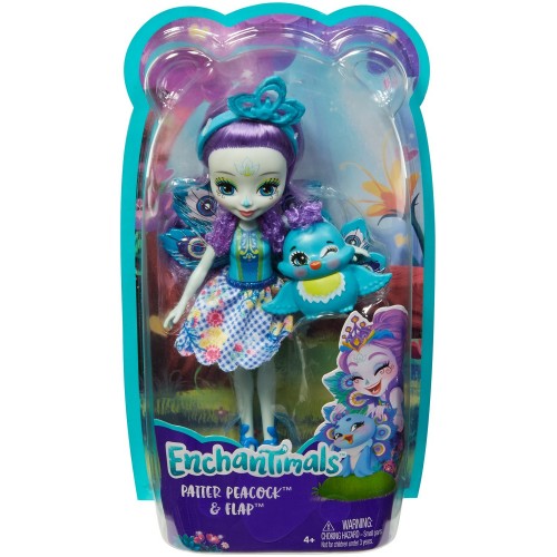Enchantimals Patter Peacock And Flap Doll